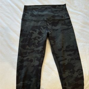 Lululemon Align Leggings - Green Camo